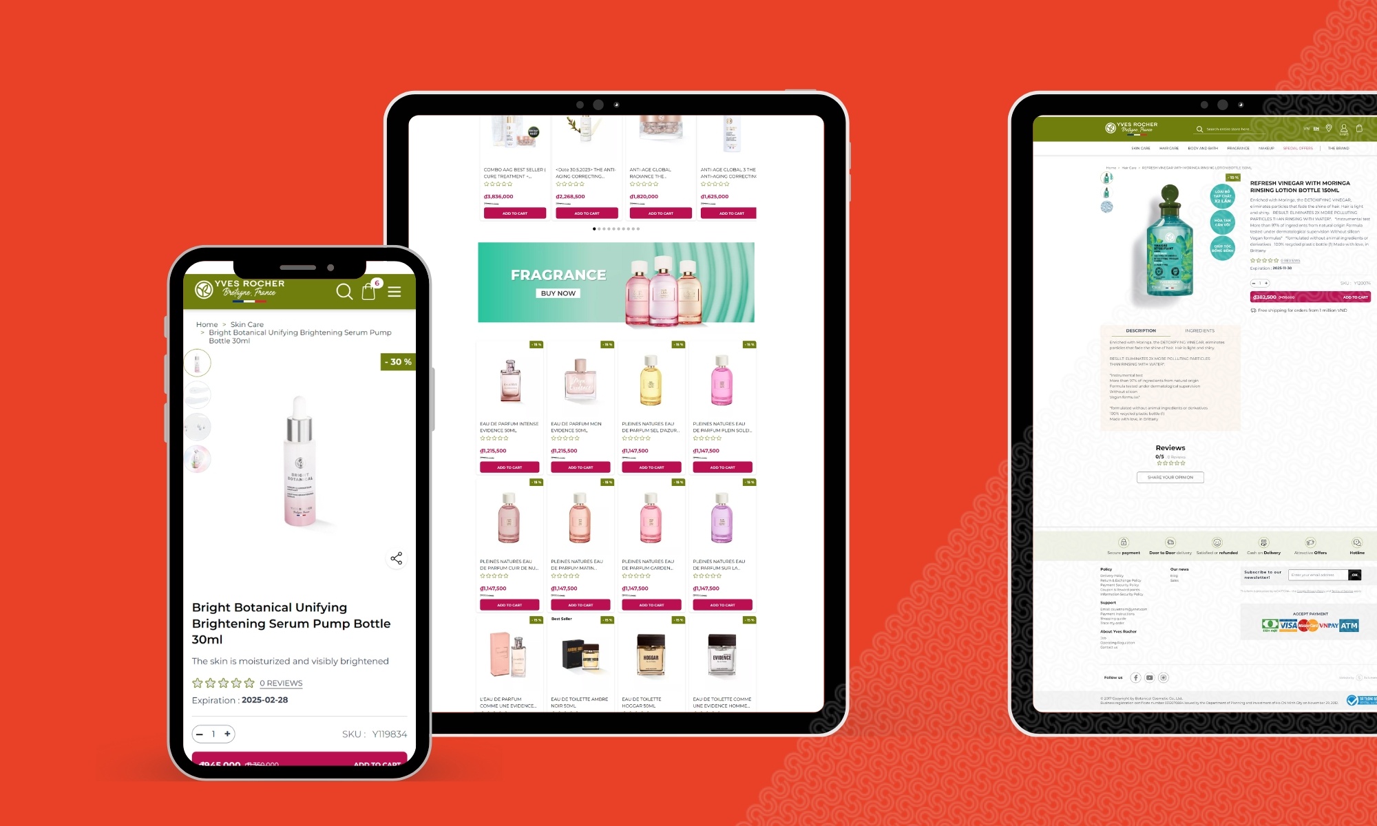 Magento 2 Yves Rocher design 2