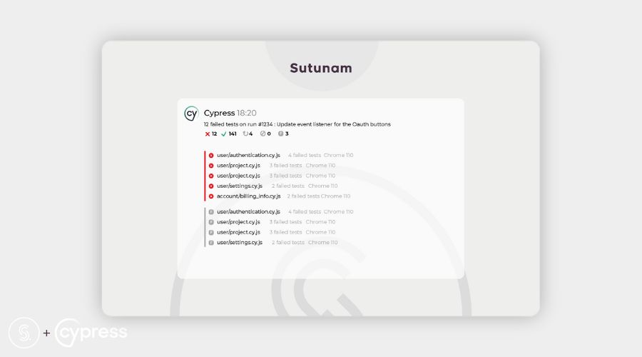 Cypress illustration GIT CI/CD