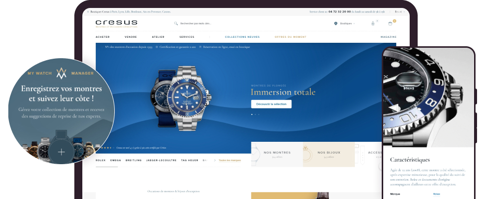 home page cresus