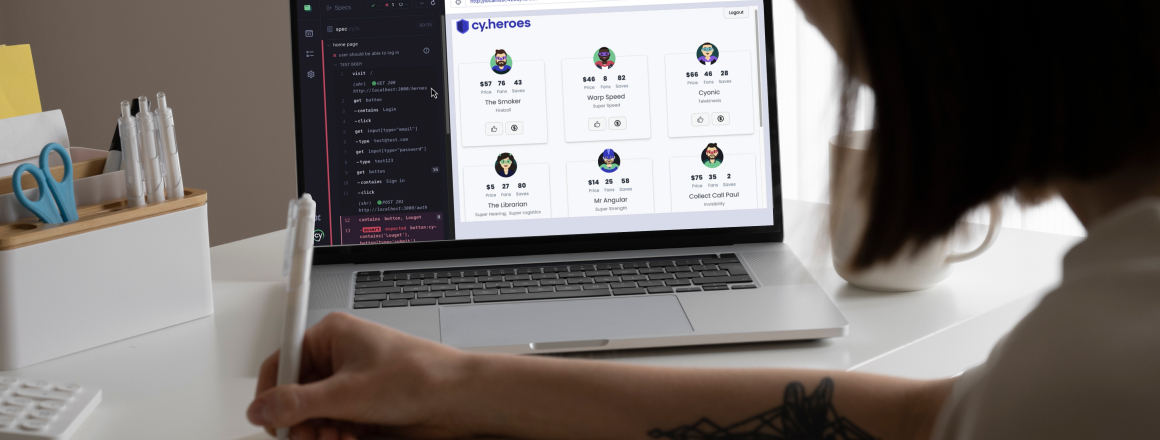 Cypress preview banner